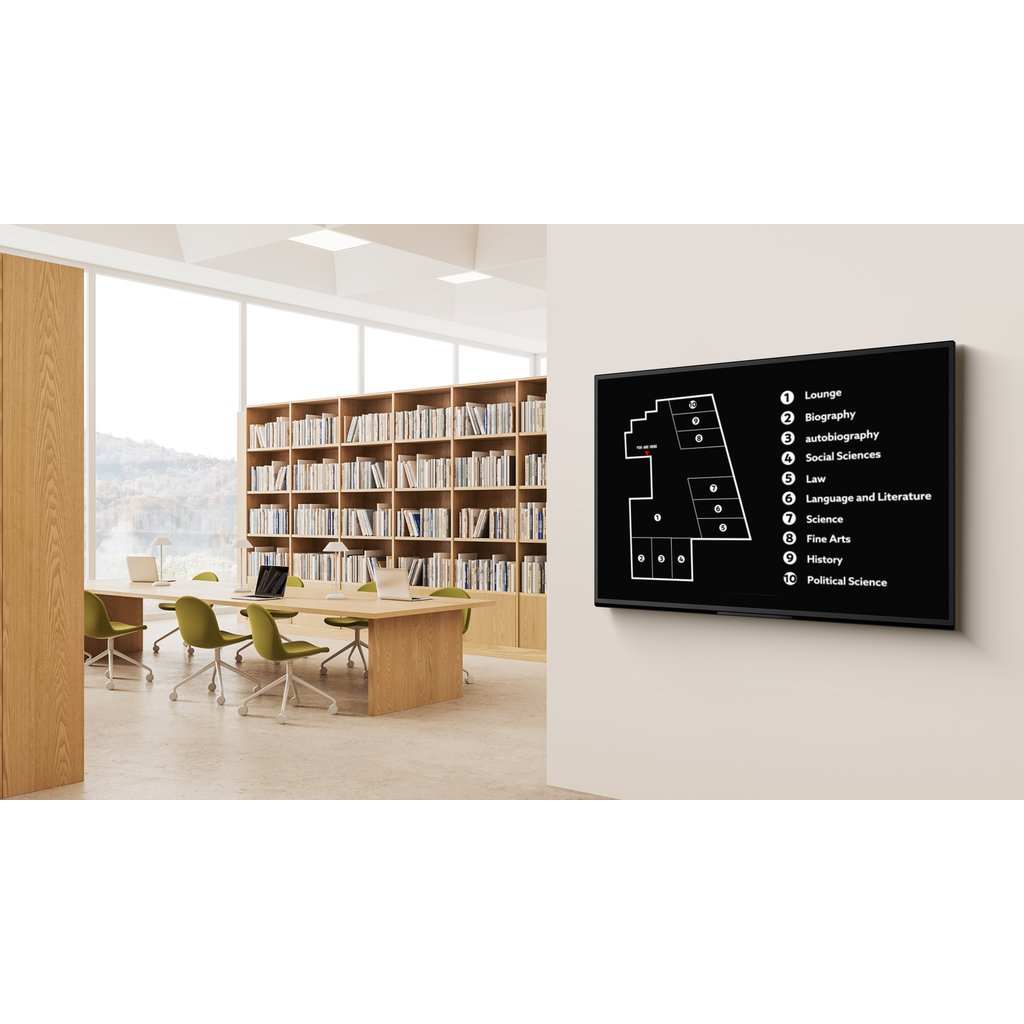 Sony FW-65EZ20L Signage Display Digital signage flat panel 165.1 cm (65") LCD Wi-Fi 350 cd/m² 4K Ultra HD Black Android 16/7 - Image 13