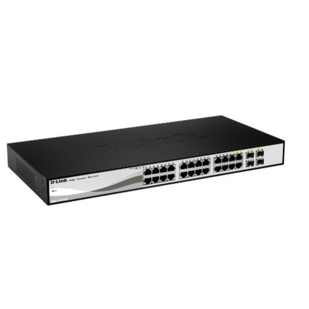 D-Link 26-Port Gigabit Smart Managed Switch including 2 SFP ports - Image 2