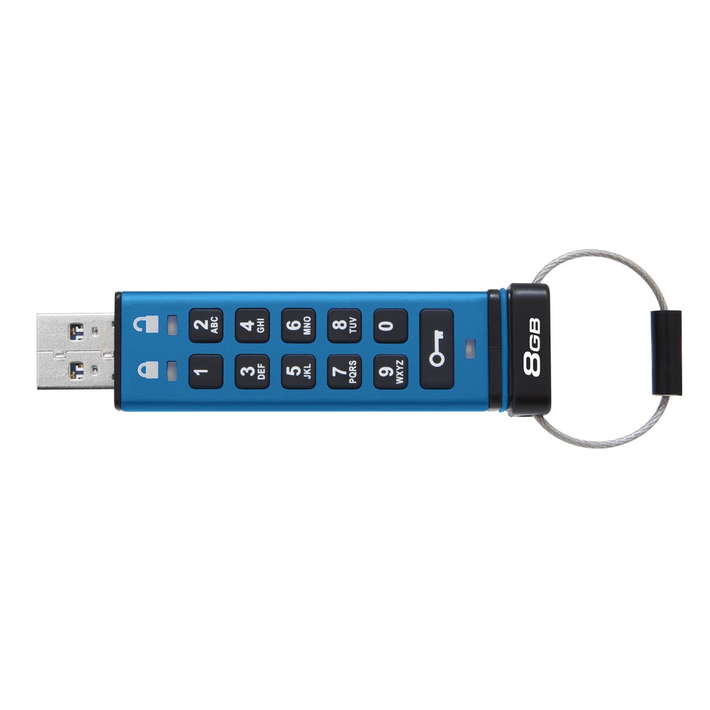 Kingston Technology IronKey 8GB Keypad 200, FIPS 140-3 Lvl 3 AES-256 Hardware Encrypted - Image 3