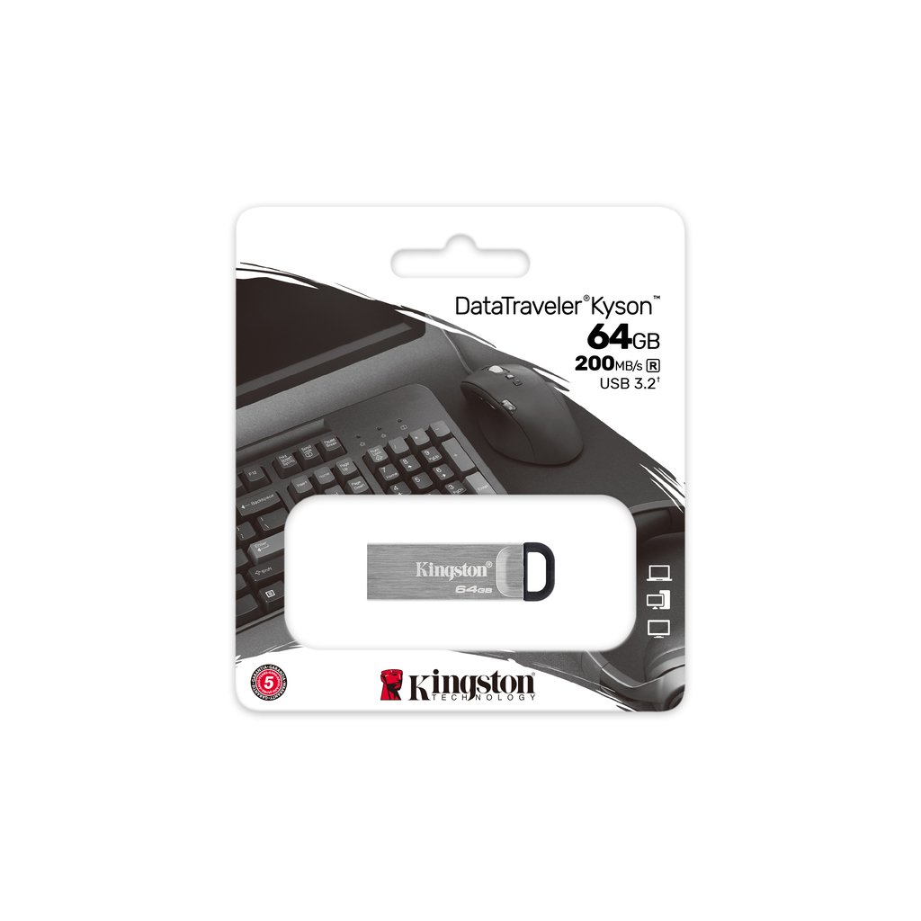 Kingston Technology DataTraveler 64GB Kyson USB Flash Drive - Image 4