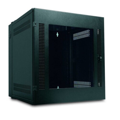 APC NetShelter 13U Wallmount Rack Cabinet Glass Door Double Hinged Server Depth - Image 2
