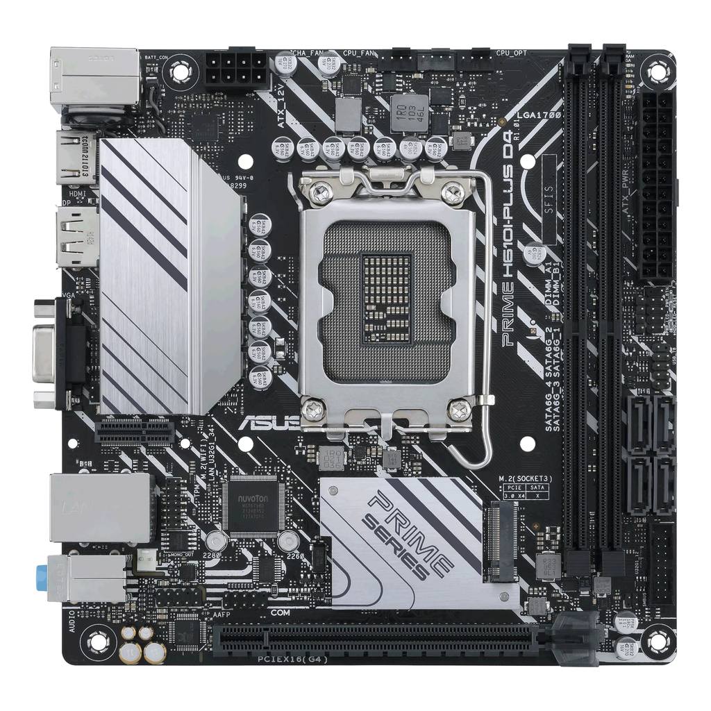 ASUS PRIME H610I-PLUS D4-CSM Intel H610 LGA 1700 mini ITX - Image 2