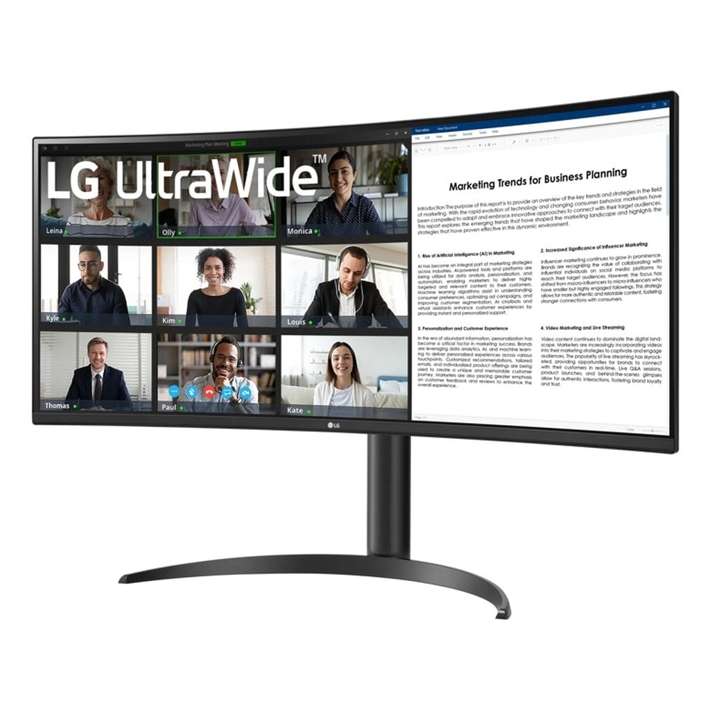 LG 34WR55QK-B computer monitor 86.4 cm (34") 3440 x 1440 pixels Wide Quad HD Black - Image 3