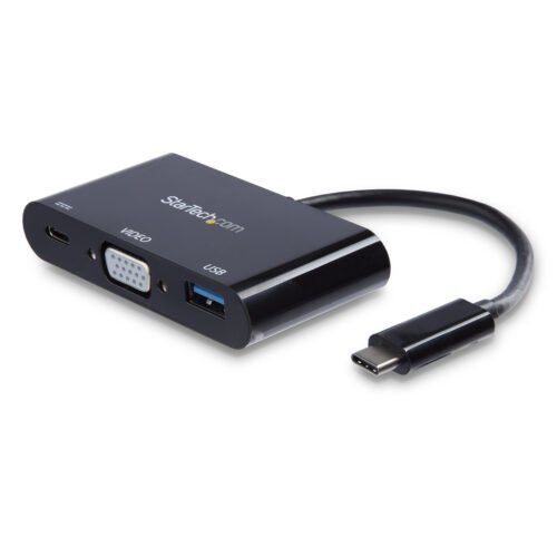 StarTech.com USB-C VGA Multiport Adapter - USB 3.0 Port - 60W PD - Image 10