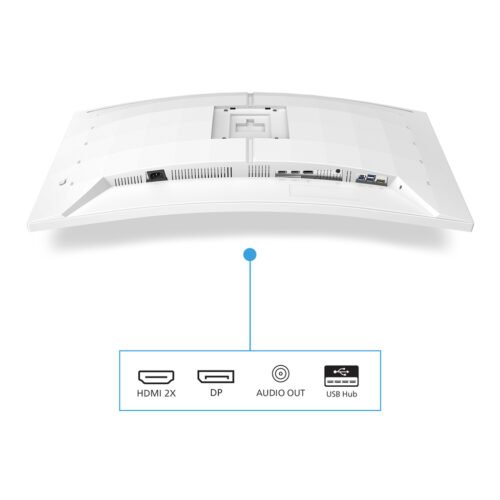Philips 34M2C5501A/00 computer monitor 86.4 cm (34") 3440 x 1440 pixels Wide Quad HD LCD White - Image 12