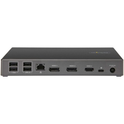 StarTech.com USB C Dock - Triple 4K Monitor USB Type-C Docking Station - 100W Power Delivery - DP 1.4 Alt Mode & DSC, 2x Displa - Image 4