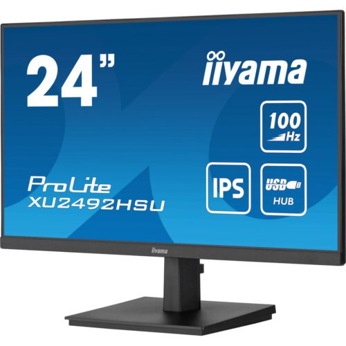 iiyama ProLite 24” IPS technology panel with USB hub and 100Hz refresh rate - Image 4