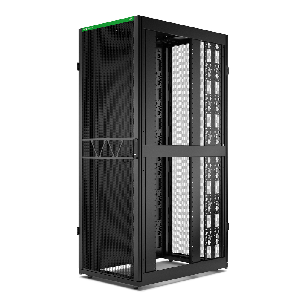 APC NetShelter SX Server Rack Gen 2, 48U, 2258H x 800W x 1200D mm, with Sides, Black - Image 2