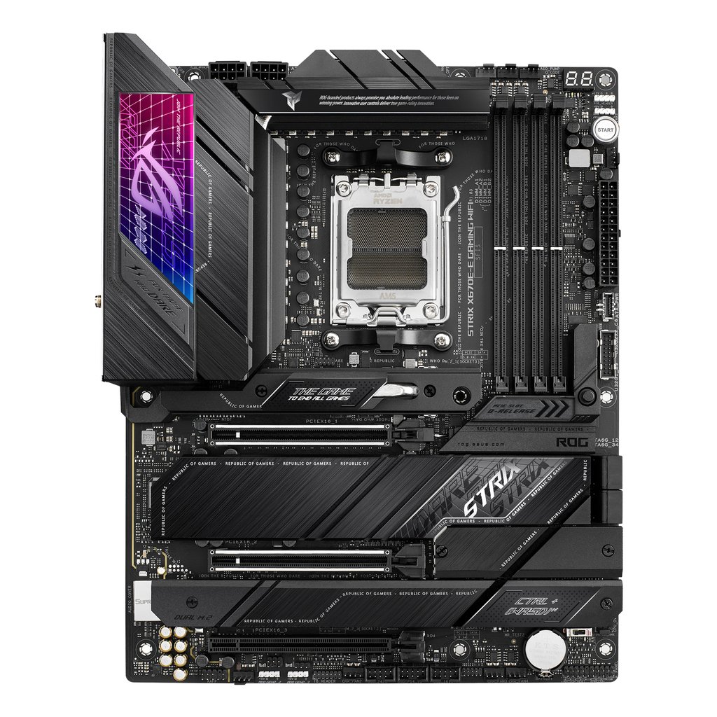 ASUS ROG STRIX X670E-E GAMING WIFI AMD X670 Socket AM5 ATX