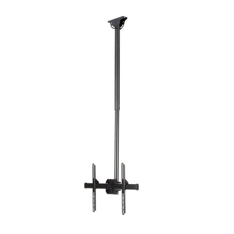 StarTech.com TV Ceiling Mount - Full-Motion Universal Hanging Single Screen Mount with Adjustable Telescopic Pole - Tilt / Swiv
