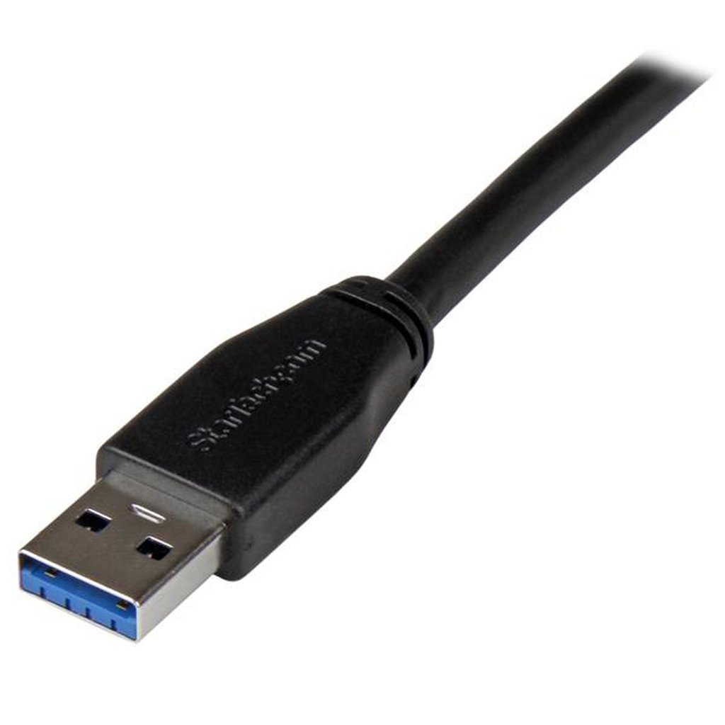 StarTech.com Active USB 3.0 USB-A to USB-B Cable - M/M - 5m (15ft) - Image 2