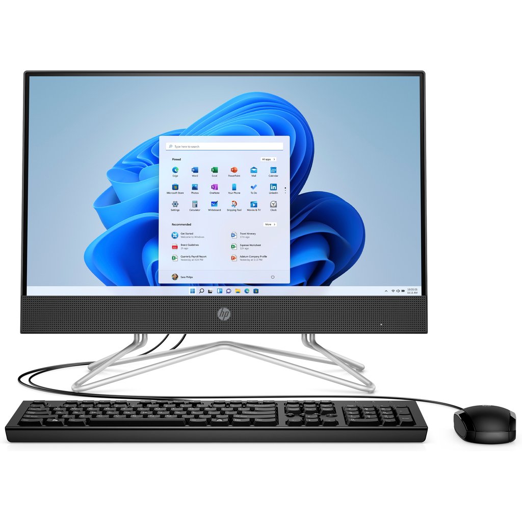 HP 200 G4 Intel® Core™ i3 i3-10110U 54.6 cm (21.5") 1920 x 1080 pixels All-in-One PC 8 GB DDR4-SDRAM 256 GB SSD Wind