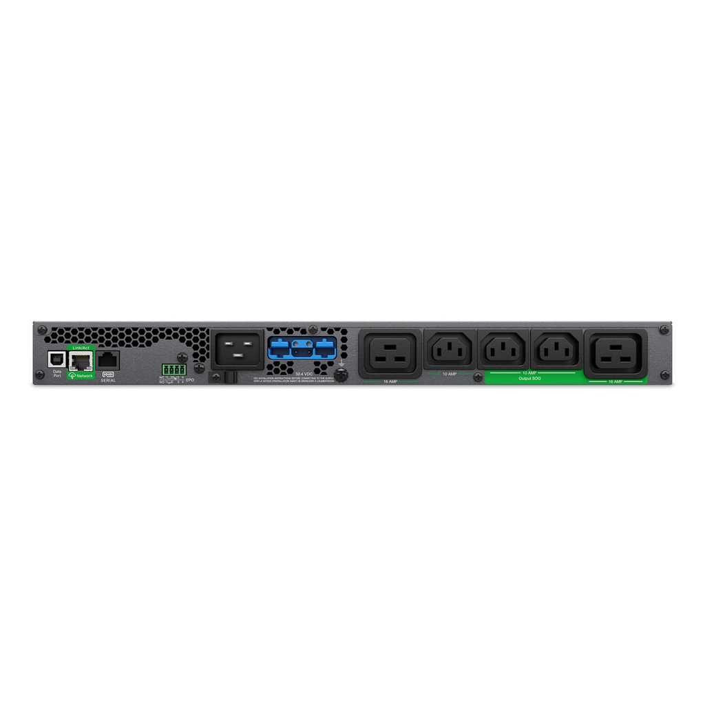 APC Smart-UPS Ultra On-Line SRTL2KRM1UIC, 2KW, 1U Rack/Tower/Wall, 3x C13 & 2x C19, SmartConnect - Image 4