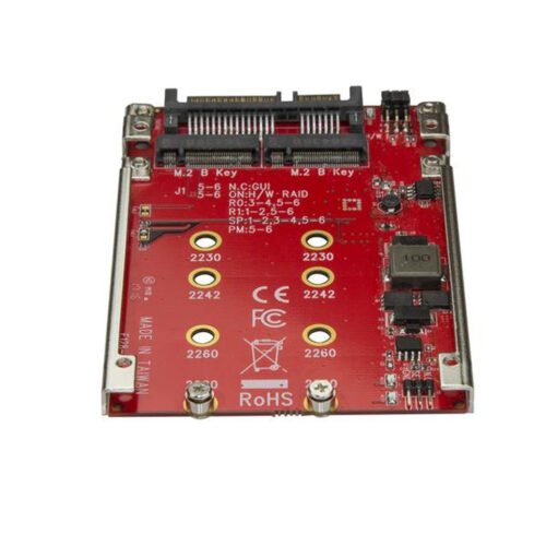 StarTech.com Dual-Slot M.2 Drive to SATA Adapter for 2.5" Drive Bay - RAID - Image 3