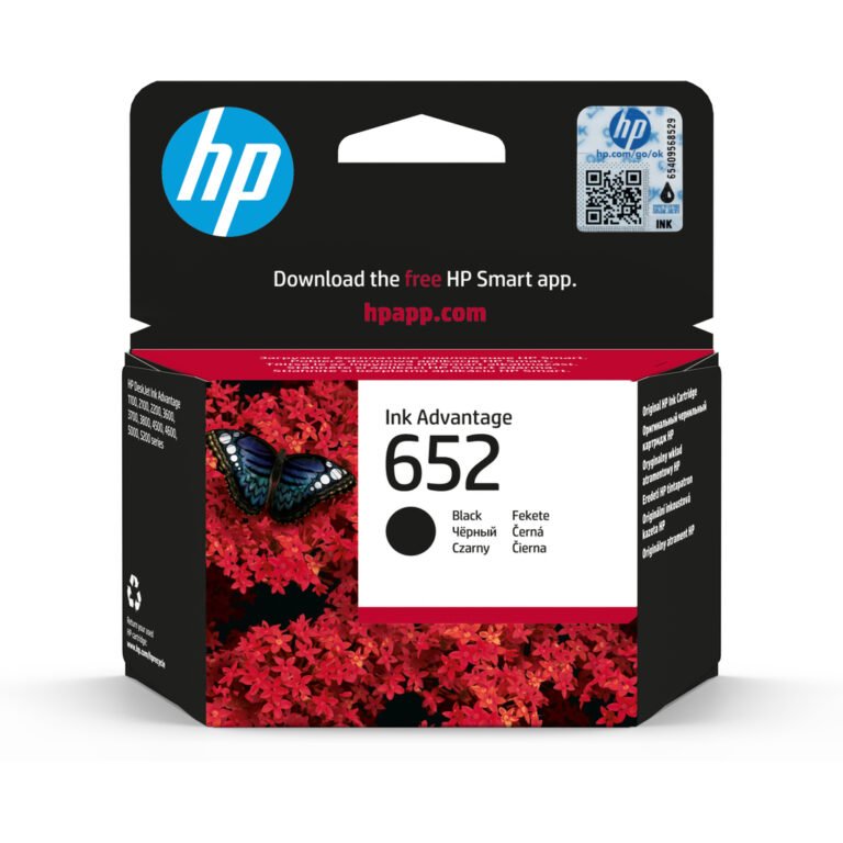 HP 652 Black Original Ink Advantage Cartridge
