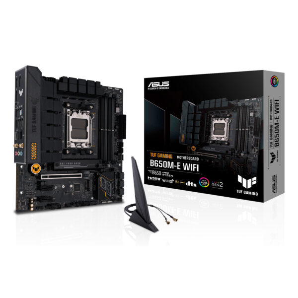 ASUS TUF GAMING B650M-E WIFI AMD B650 Socket AM5 micro ATX