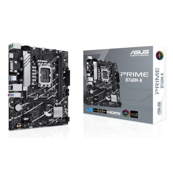 ASUS PRIME B760M-K Intel B760 LGA 1700 micro ATX