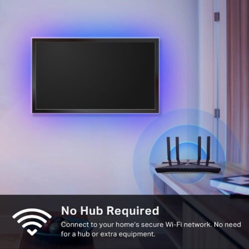 TP-Link Tapo Smart Wi-Fi Light Strip, Multicolor - Image 5