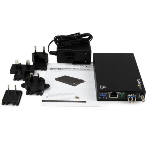 StarTech.com Gigabit Ethernet Copper-to-Fiber Media Converter - SM LC - 10 km - Image 5