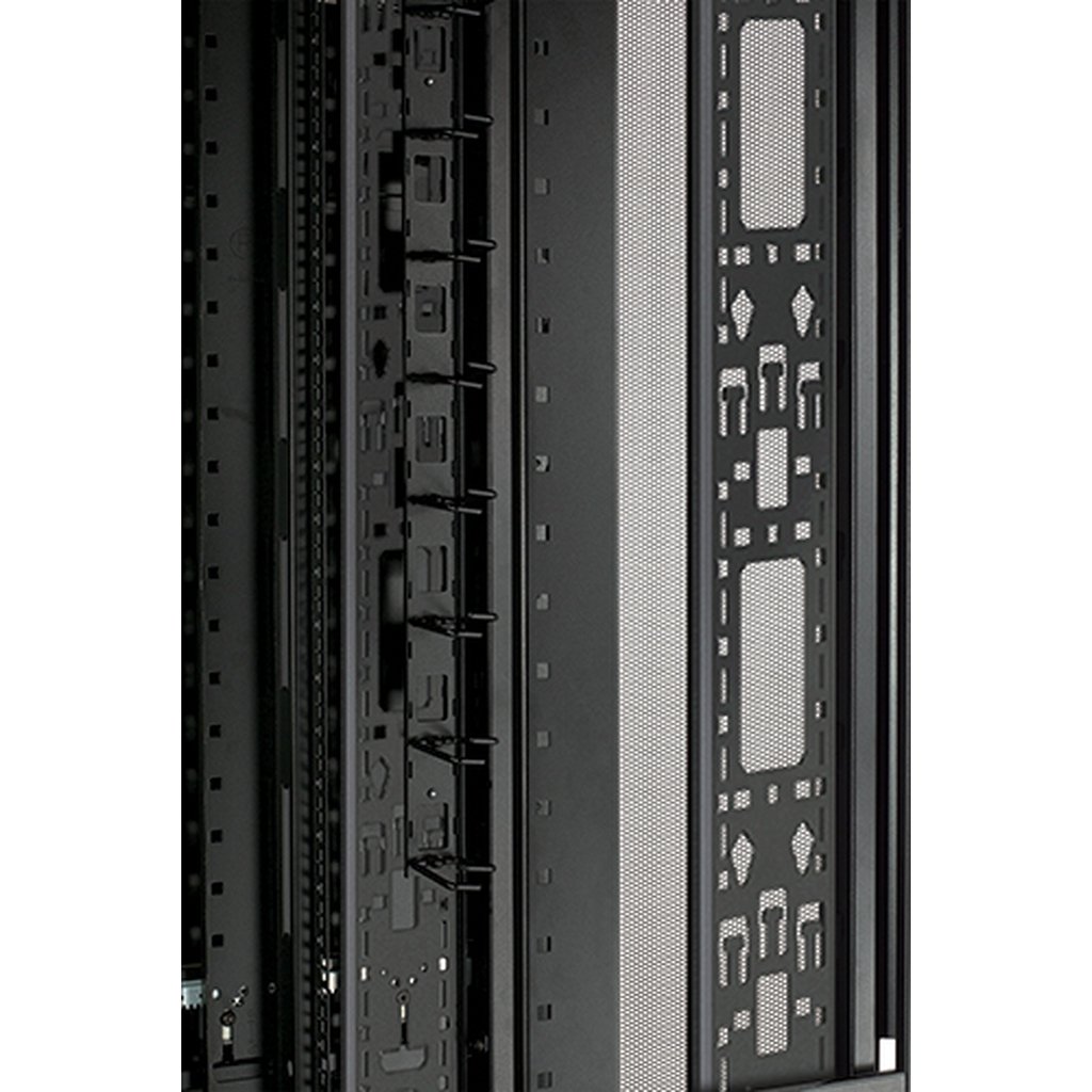 APC NetShelter SX, Server Rack Enclosure, 42U, Shock Packaging, 2000 lbs, Black, 1991H x 600W x 1070D mm - Image 17