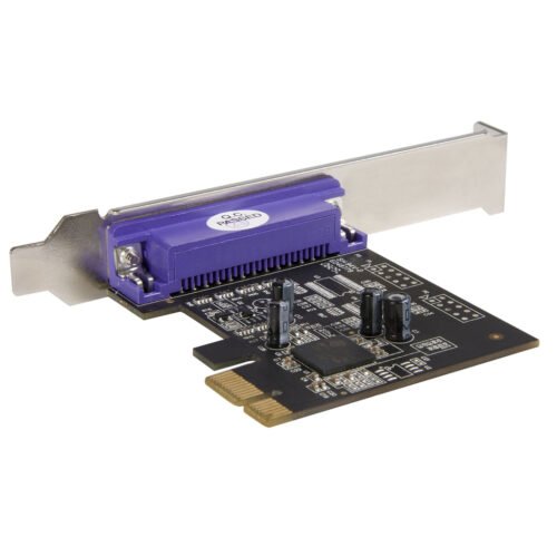 StarTech.com 1-Port Parallel PCIe Card - PCI Express to Parallel DB25 Adapter Card - Desktop Expansion LPT Controller for Print - Image 2