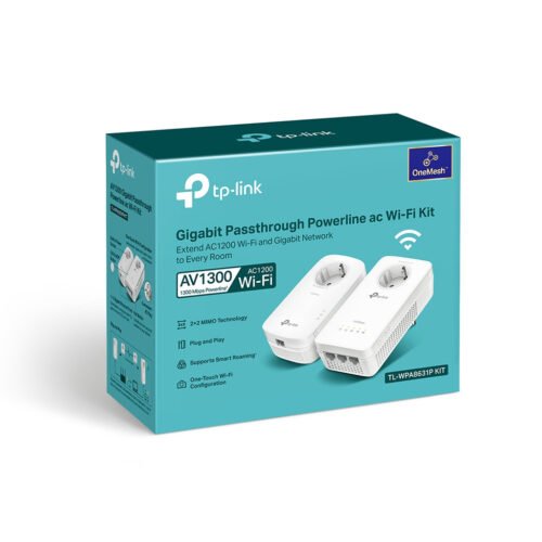TP-Link TL-WPA8631P KIT PowerLine network adapter 300 Mbit/s Ethernet LAN Wi-Fi White 2 pc(s) - Image 8
