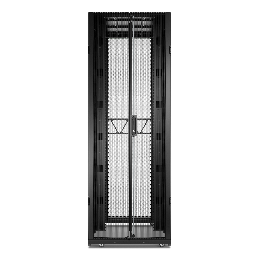 APC NetShelter SX Server Rack Gen 2, 45U, 2124H x 750W x 1200D mm, with Sides, Black - Image 2