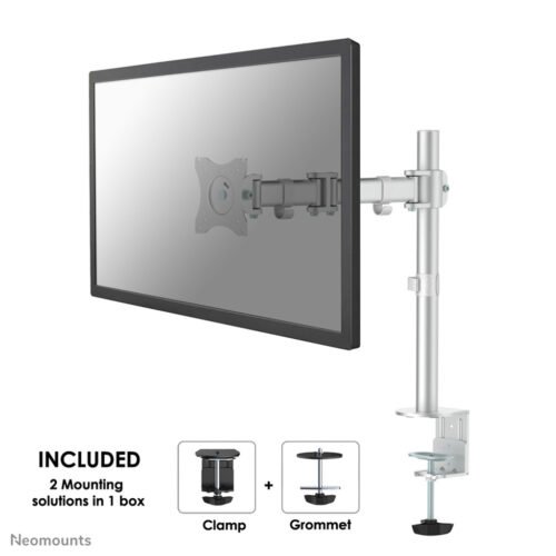 Neomounts NM-D135SILVER Monitor arm 10-30"