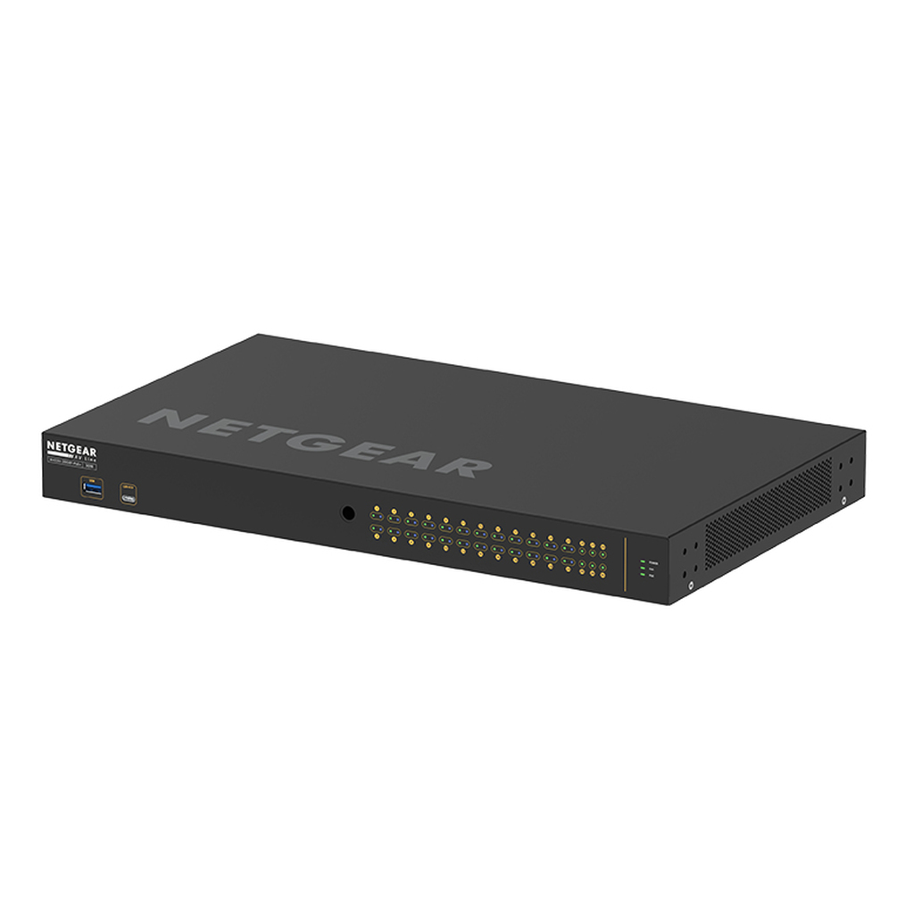 NETGEAR GSM4230P Managed L2/L3 Gigabit Ethernet (10/100/1000) Power over Ethernet (PoE) 1U Black - Image 2
