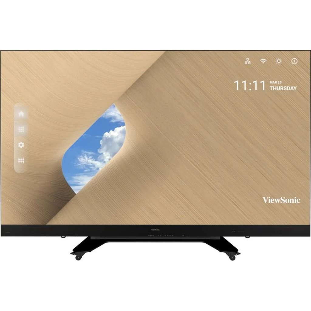 Viewsonic LDS135-153 Signage Display Digital signage flat panel 3.43 m (135") LED Wi-Fi 600 cd/m² Black Android 9 - Image 3