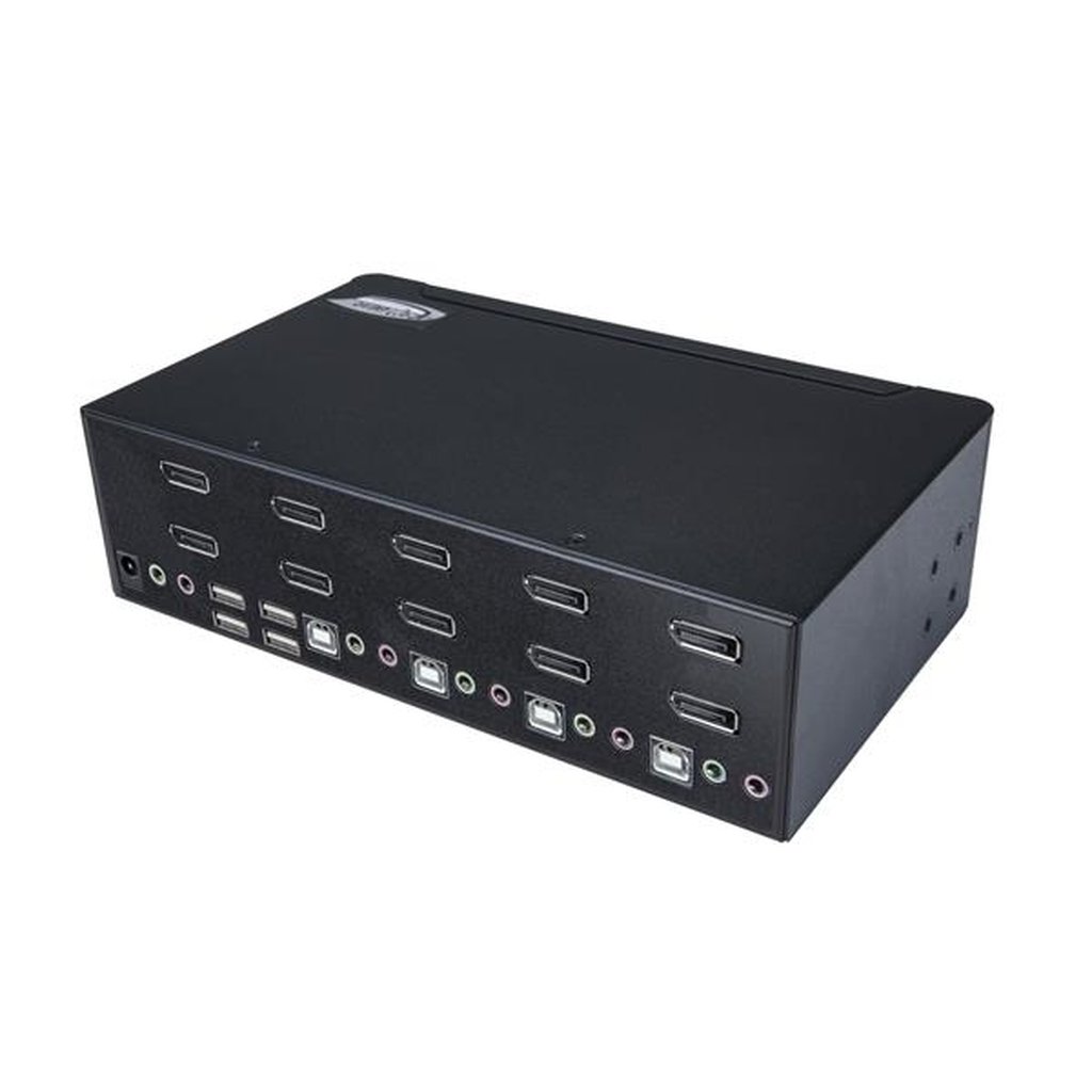 StarTech.com 4-Port Dual DisplayPort KVM Switch - 4K 60Hz - Image 2
