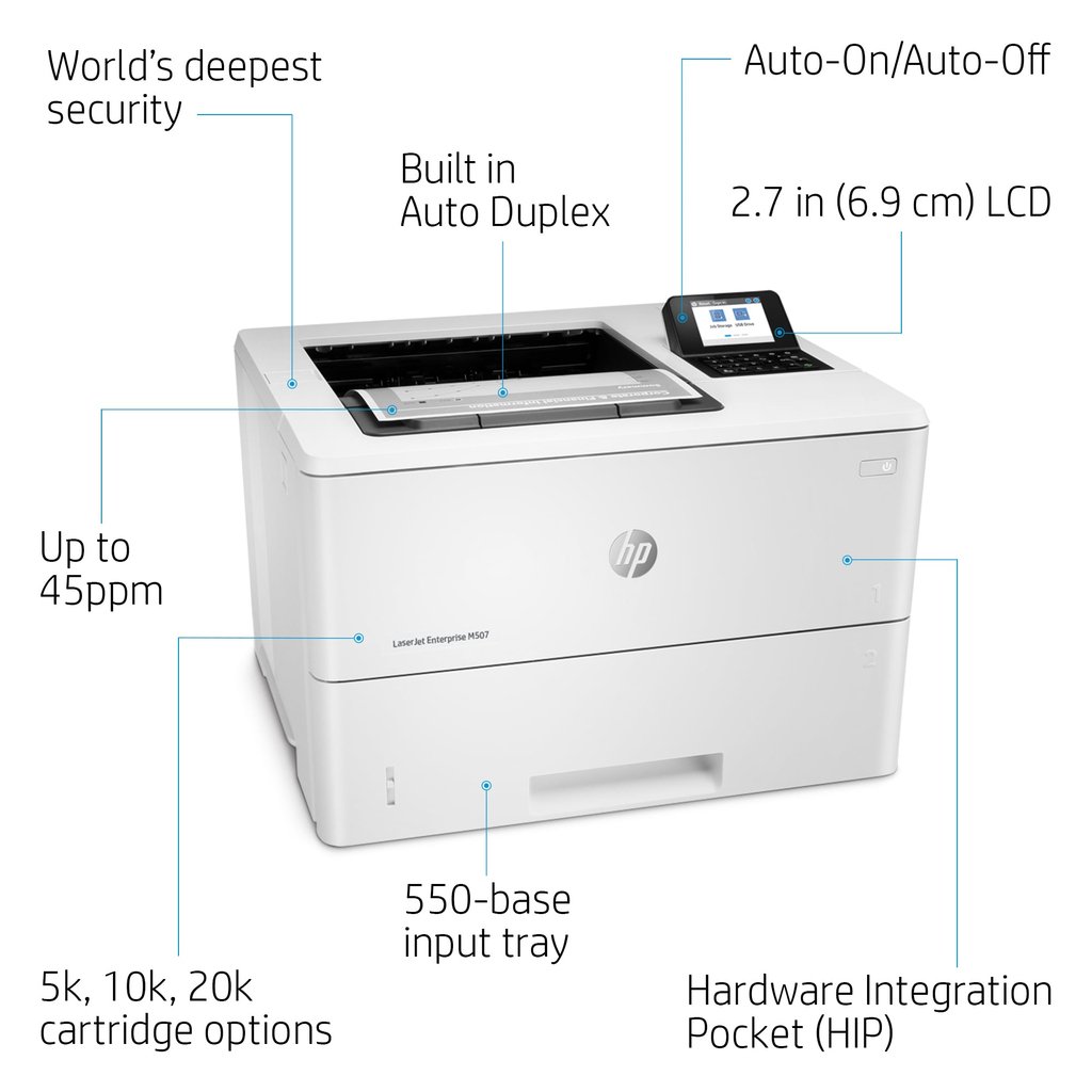 HP LaserJet Enterprise M507dn - Image 22