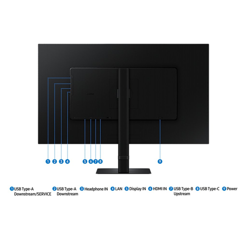 Samsung LS32D800UAU computer monitor 81.3 cm (32") 3840 x 2160 pixels Quad HD Black - Image 17
