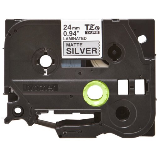 Brother TZE-M951 label-making tape Black on silver - Image 3