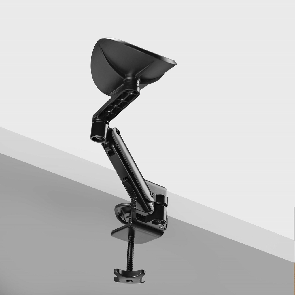 StarTech.com Adjustable Arm Rest for Office Desk, Ergonomic Arm/Elbow Support, 360-Degree Rotation, Clamp-On/No Drill Installat - Image 8