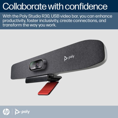 POLY Studio R30 USB Video Bar - Image 15