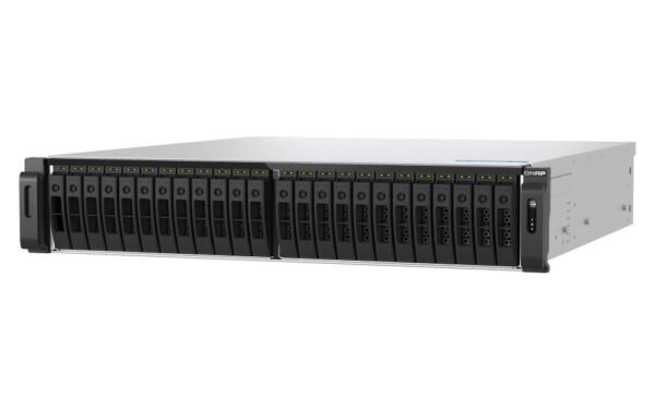 QNAP TS-H3077AFU-R7-64G NAS/storage server Rack (2U) AMD Ryzen™ 5 64 GB DDR5 0 TB QuTS hero Black, Metallic - Image 5
