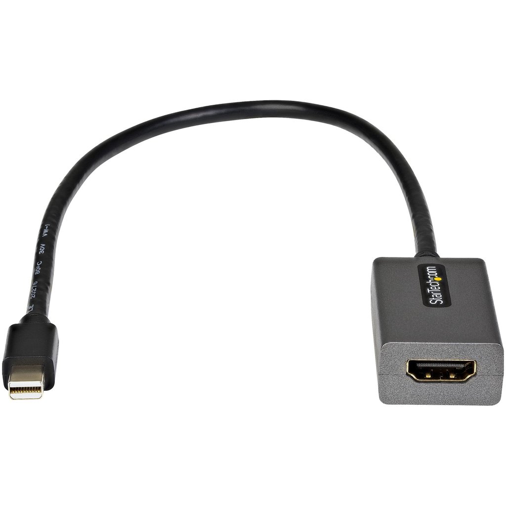 StarTech.com Mini DisplayPort to HDMI Adapter - mDP to HDMI Adapter Dongle - 1080p - Mini DisplayPort 1.2 to HDMI Monitor/Displ - Image 6