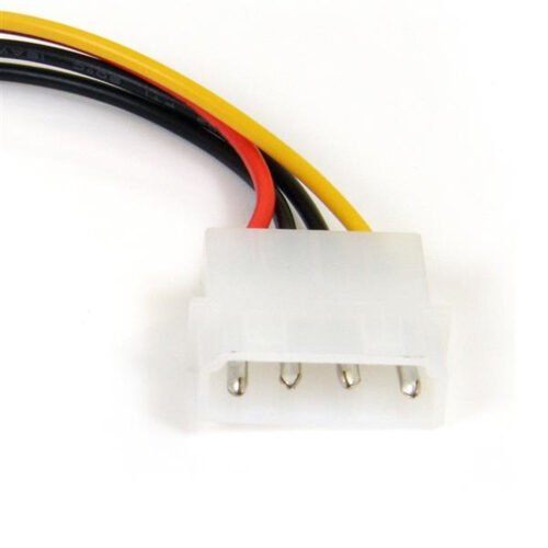 StarTech.com 6in 4 Pin LP4 to Right Angle SATA Power Cable Adapter - Image 4