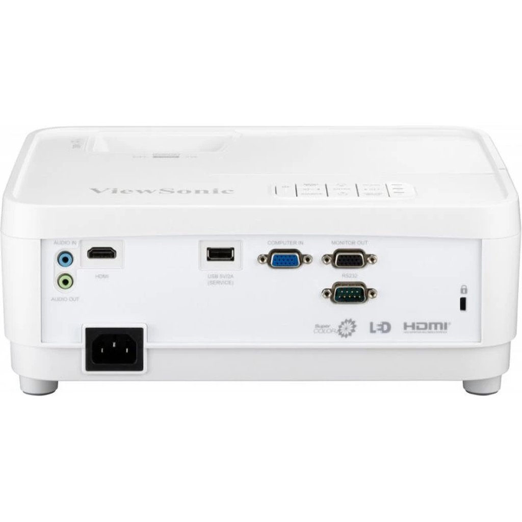 Viewsonic LS510W data projector Standard throw projector 3000 ANSI lumens LED WXGA (1280x800) White - Image 4