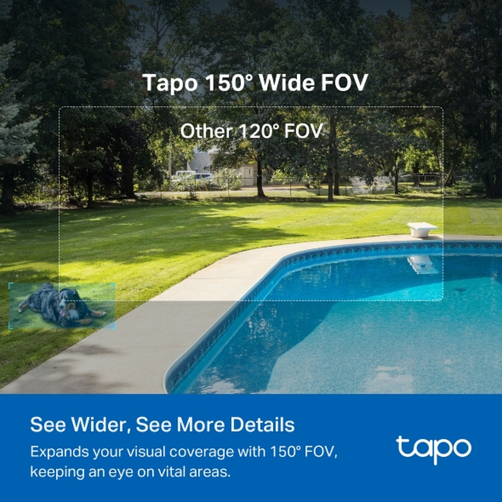 TP-Link Tapo Solar-Powered Security Camera Kit 1 × C425, 1 × A201 - Image 7
