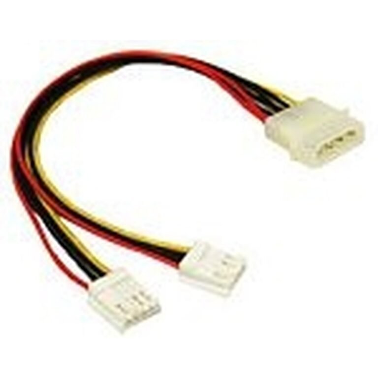 C2G 5.25in/3.5in Internal Power Y-Cable 0.25 m