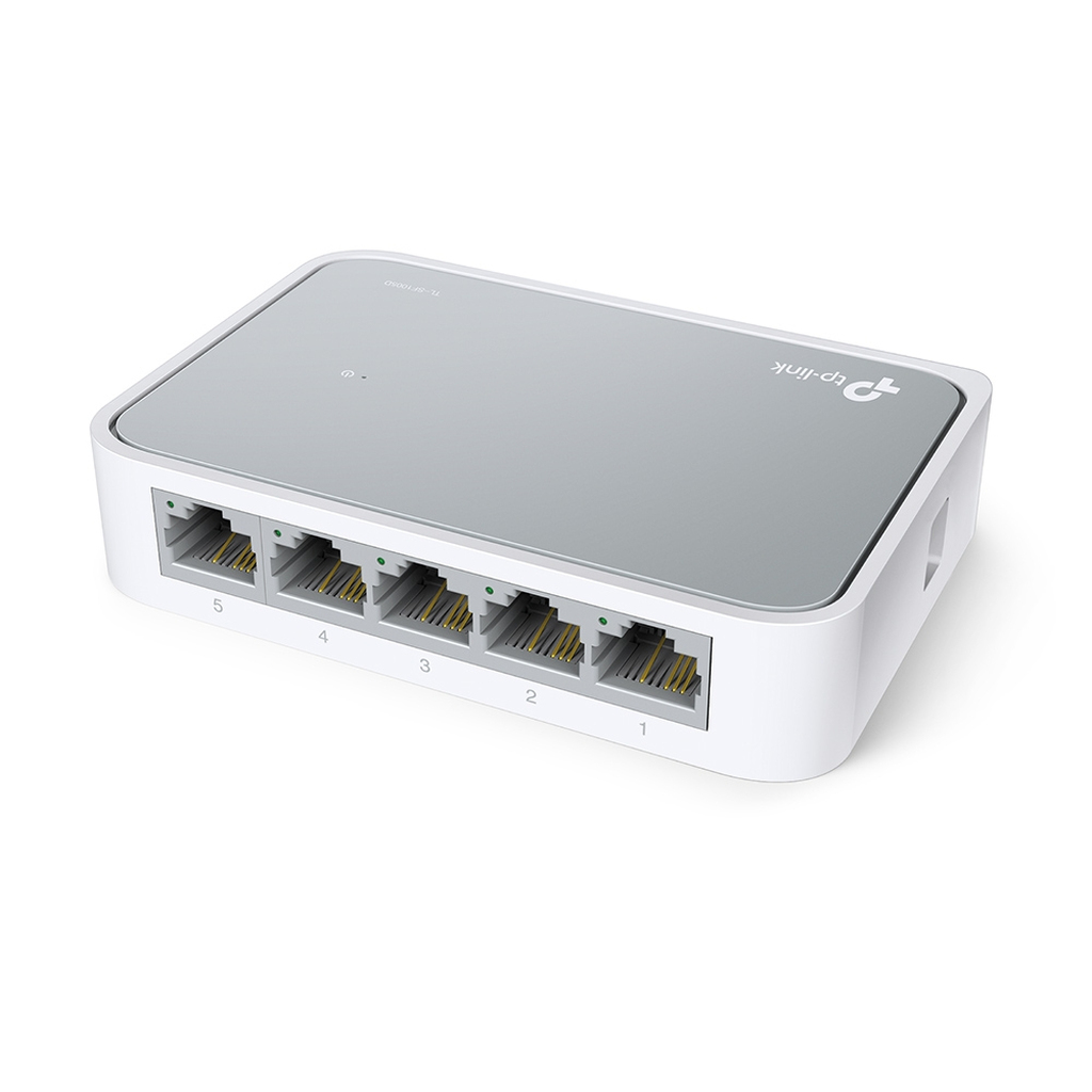 TP-Link TL-SF1005D Managed Fast Ethernet (10/100) White - Image 2