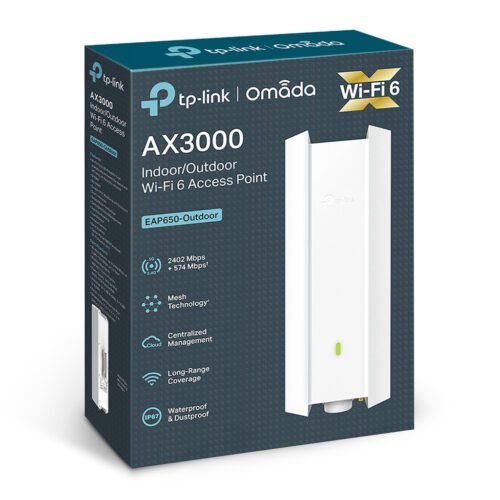 TP-Link Omada AX3000 Indoor/Outdoor WiFi 6 Access Point - Image 4