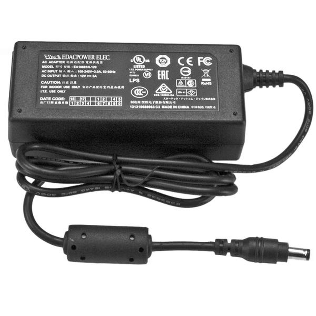 StarTech.com DC Power Adapter - 12V, 5A - Image 2