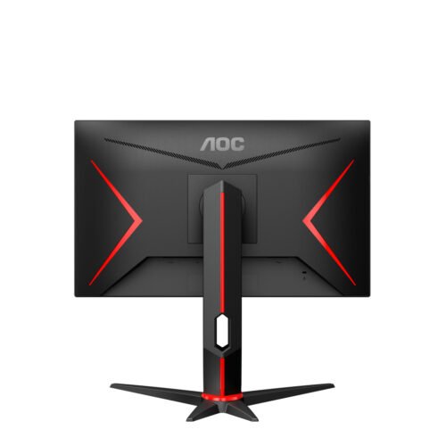 AOC G2 Q24G2A/BK LED display 60.5 cm (23.8") 2560 x 1440 pixels Quad HD LCD Black, Red - Image 8