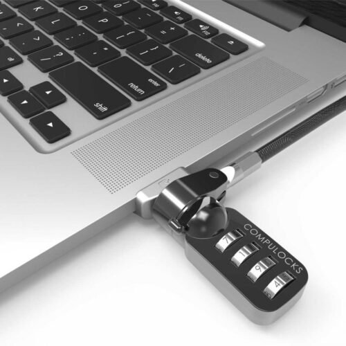 Compulocks Macbook Pro 2012 - 2015 Security Lock Slot adapter with Combination Cable Lock - Image 2