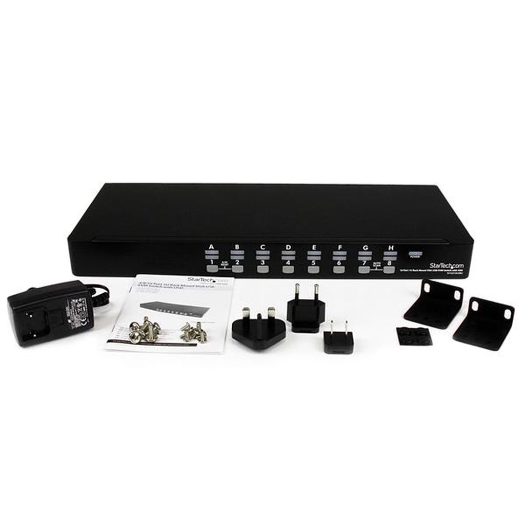 StarTech.com 16 Port 1U Rackmount USB KVM Switch with OSD - Image 3