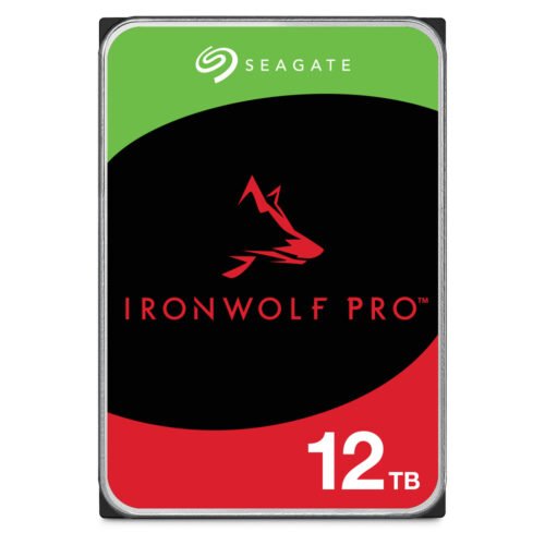 Seagate IronWolf Pro ST12000NT001 4 PACK internal hard drive 12 TB 7200 RPM 256 MB 3.5" Serial ATA III