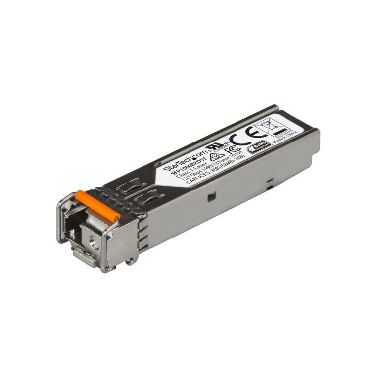 StarTech.com MSA Compliant SFP Transceiver Module - 1000BASE-BX~MSA Uncoded SFP Transceiver Module - 1000BASE-BX - 1 GbE Gigabi